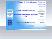 Tablet Screenshot of febcanuelas.com.ar